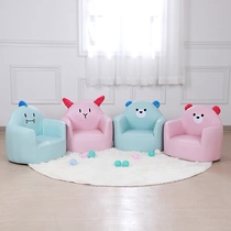 Factory direct creative baby seat baby leather stool boy girl cute animal cartoon children sofa