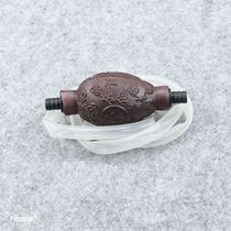 Tea ceremony spare parts round rubber ball guide water pipe tea tray water pipe accessories