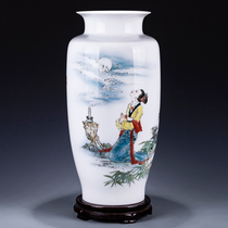 Heavy industrial retool Advanced arts and crafts artist Hunan Province Ceramics Art Master Bear Jade Orchid Bottle Pendulum high-end