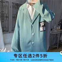 Melody windmill suit jacket men Korean trend handsome loose single piece casual suit jacket