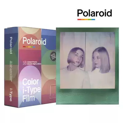 onestep Polaroid itype color edge metal double packaging 16 sheets of photo paper expired at the end of July 21