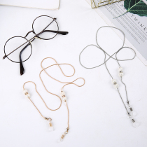 Glasses chain hanging neck minimalist wind 100 lap all types of glasses hanging chain Chains with a single pair of glasses rope glasses chain hanging neck women