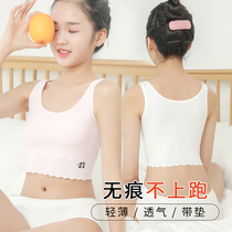 Non-marking developmental girls wear teenage underwear 9-14 year old girl vests elementary school junior high school childrens bras