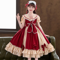 Next win Lolita Princess Dress Girl 2022 New Exotic Genuine Lolita Dress Kids Dress