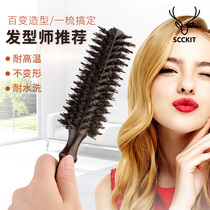 Rolling Comb Hair Shop Special Hair Salon Professional Beauty Hair Styling Cylinder Home Pig Mane Manly Roll Hair Dresser