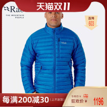 RAB ruipo Microlight Alpine men men 700 Pon goose down ultra light down jacket 403g QDB-16
