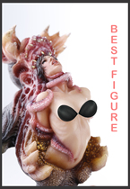 Juyantang animation magic change original Devil L Devil Lake Banshee monster 1 6 bust statue hand-made