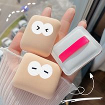 Knock cute marshmallow powder puff ^_^ Marshmallow air cushion Powder Puff powder cake puff Foundation Liquid Powder powder puff