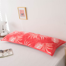 Falervor simple 1 2 meters 1 5m1 8 Nordic pillowcase coral pillowcase winter flannel double pillowcase