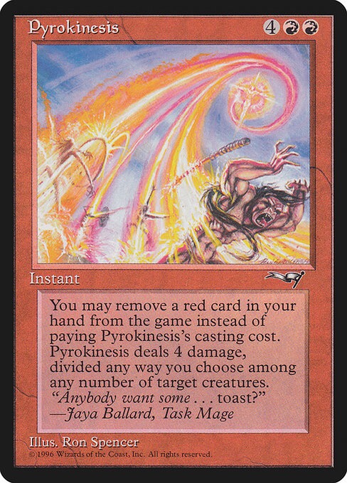 5 dogs tcg]Magic Situation Riding the Flame Pyrokinesis English all
