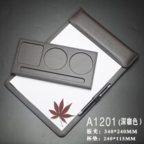 Advanced meeting splint pad business customized A4 meeting table pad desk pad with hotel leather pad writing board