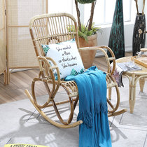 Real Vine Rocking Chair Mesh Red Full Vines Casual Rocking Chair Taiyo Chair Carefree Chair Genuine Teng Lounge Nordic Wind Improvised Style Benches