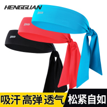 Tied turban tennis blue badminton headband sweating belt male and female Nadal Khan African drum