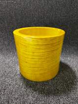  Solid wood pen holder Gold silk Nan gold camphor storage tube multi-function large-capacity office desktop decoration creative fashion