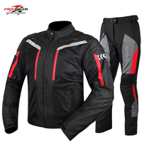 Motorcycle winter and summer off-road riding suit suit mens racing warm pants Fall protection gear rain and wind waterproof