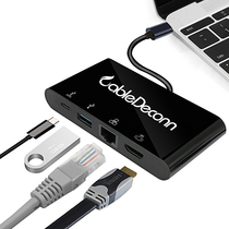 Computer Type-c to HDMI RJ45 network port USB3 0 hub Dell Lenovo notebook Huawei P20