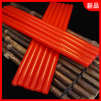 Recommended super sticky transparent DIY hot melt adhesive strip 7mm11mm white black color glue stick yellow red