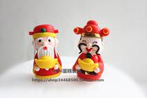 Cake decoration Yuanbao Cake decoration soft pottery resin dessert baking plugins