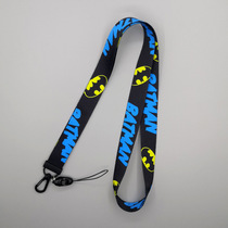 Mobile phone pendant lanyard certificate card cover badge key rope length adjustable cute cartoon sling