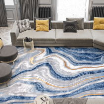 Heng private American light luxury carpet Living room model room Abstract sofa Coffee table mat Study bedroom bedside blanket ins
