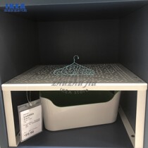 IKEA IKEA Varra shelf plug-in kitchen storage rack cabinet shelf white steel