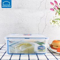 Music button ordinary fresh-keeping box plastic box lunch box lunch box lunch box (2 3L) food box sealed box