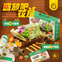 Mini sun room planting childrens primary school students scientific experiment diy material plant growth observation toy set