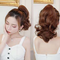 Pony-tailed wig female grab clip short curly hair natural fake ponytail simulation hair short fake braid strap wig tail