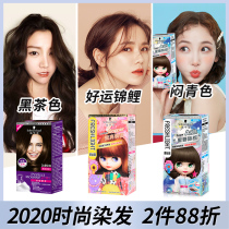 Shihualou hair dye Fiseli bubble dye 2021 popular shihualou bubble hair dye cream self-dye