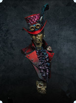 1 10 resin bust on the pedestal 396