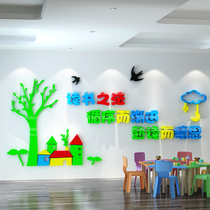 Acrylic Solid Wall Sticker Classroom Environment Placement Hosting Class Early Education Cyclogenesis of the Law followed by a progressive and gradual