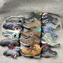  Foreign trade hiking shoes mens and womens childrens non-slip waterproof wear-resistant desert travel outdoor shoes lightweight and comfortable mountain climbing hiking shoes