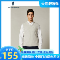 Polo Mens pure cotton vest Sportsport waistcoat Korean version Leisure Business 2022 New products F10091074