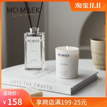 Momaek scented candles soothe the nerves to help sleep American imported handmade essential oils home bedroom niche wedding gifts