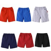 2021 male and female children pure cotton red sports shorts 61 kindergarten performance hidden blue black five-point hot pants casual