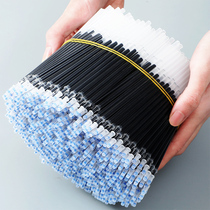 100 gel refills for students 0 5mm full needle tube bullet head Black Red blue signature 0 38 Water Refill