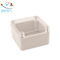 Yingxin AG type 125125 75 transparent cover waterproof wiring terminal box pc material room internal and external power junction box