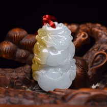 Jade counting money pendants all the way-A4858