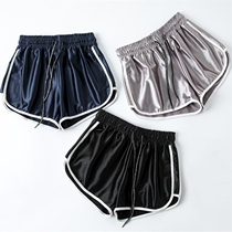Awkward sports shorts Women summer wear running loose high waist casual home pajama pants hot pants