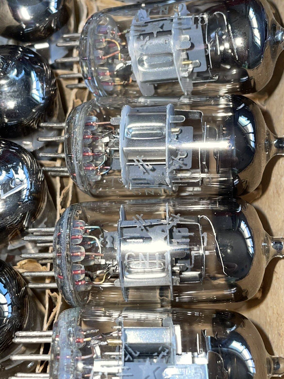 New 6N11 vacuum tube straight generation E88CC 6DJ8 6922 ECC88 cca