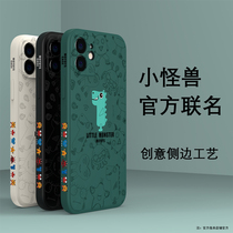 Apple 11 phone shell new iphone11promax set of small Monsters Inwind Network Red Apple 11pro Chauffmen Men and women Apple 11 por max camera