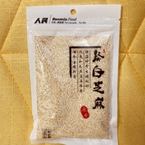 Cooked white sesame 100 gr ready-to-eat free cooked sesame granules full bodied