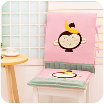 New cute cute little monkey table chair cover table back cover banana dining chair kit plus cotton thickened chair cover