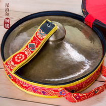 Nepal imported bell-ringing Tibetan Buddhist supplies pure copper hand-made bell-ringing copper cymbals Tantric copper-rubbed copper zygote