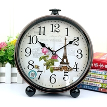 Kangba clock living room bedroom with home clock desktop with alarm clock creative Nordic fashion style big characters