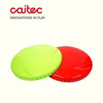 CAITEC American pet dog toy frisbee Dog frisbee Light floating strong interactive medium large dog side shepherd