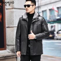Winter whole mink mink liner male genuine leather fur coat with cap head layer Bull Fur Coat Fur Coat Fur Coat Fur Coat Fur Coat Fur Coat Fur Coat Fur Coat Fur Coat Fur Coat Fur Coat Fur Coat Fur Coat Fur Coat Fur Coat Fur Coat Fur Coat Leather