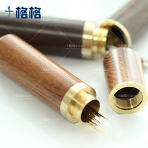 Cross stitch DIY tool accessories Wooden syringe Ebony rosewood two optional