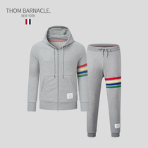 THOM BARNACLE OFFICIAL BIG CODE SUIT MAN TB TIDE SIGN MEN LONG SLEEVE FALL TANDEM HAT CASUAL WEAR