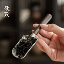 Drinking tin teaspoon single tea metal small tea shovel long handle tea lotus tea tea tea accessories teaspoon